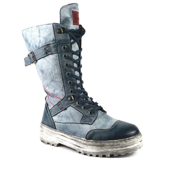 KRISBUT Winter Boots Damen Leder Stiefel 3212-1-3