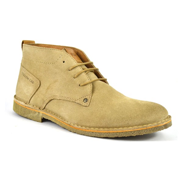 Yellow Cab DESERT M Schnürschuh Y15429 Leder Herren Halbschuh Beige