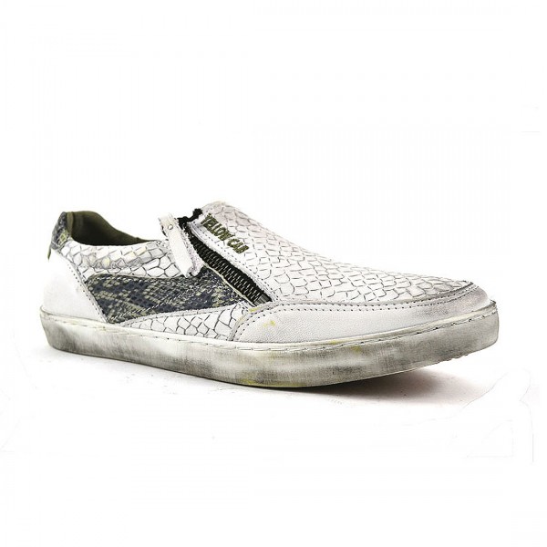 Yellow Cab Swan Y23018 Damen Leder Sneaker Slipper Schuh