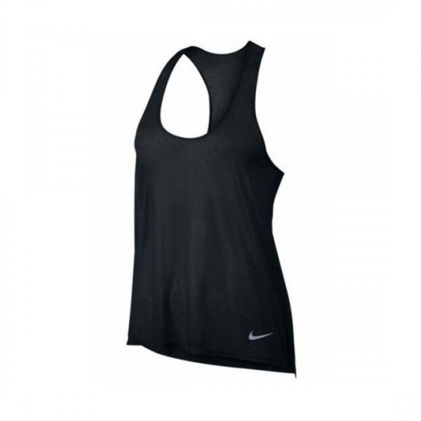 Nike Damen Sporttop Top Fitness Running Sport Shirt schwarz