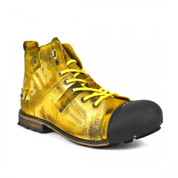 Yellow Cab INDUSTRIAL M Y15012 Leder Boots Herren Stiefel
